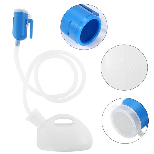 

2000ml travel potty baby kids children leakproof portable potties urinal chamber pot urine bottle with hose for elder kids