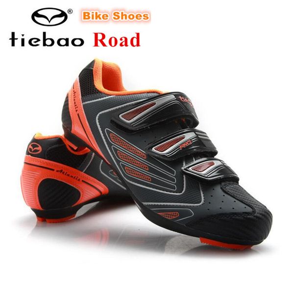 

tiebao men sneakers women cycling shoes 2018 triathlon zapatillas deportivas mujer fiberglass-nylon outsole road bike shoes, Black