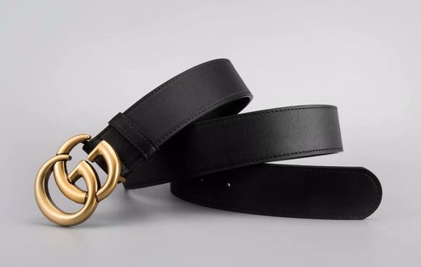 

20new designer belts of men women fashion genuine leather men and luxury women belt good quality with smooth buckle belts with box shipping, Black;brown