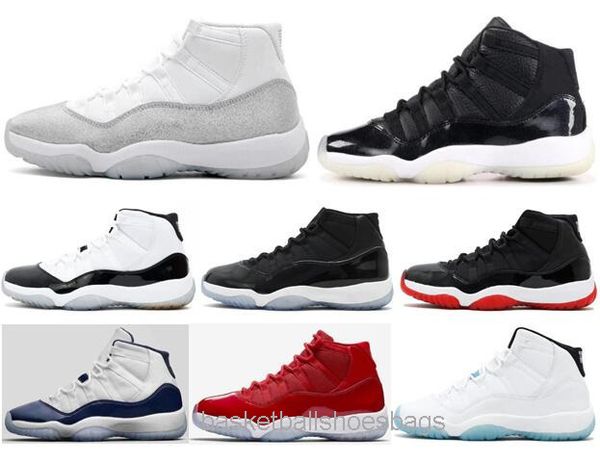 

better quality 11s bred metallic silve 72-10 space jam concord basketball shoes men women 11 legend blue gym red sports sneakers with box
