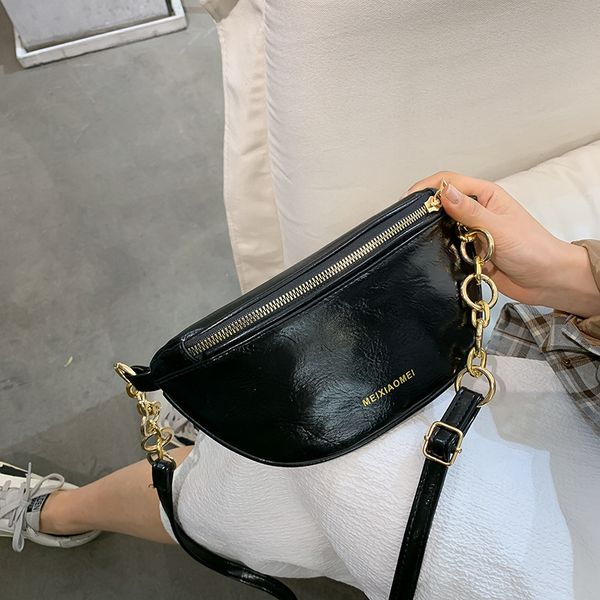 

underarm small bag female 2020 autumn and winter new ins super fire retro messenger wild chain chest bag
