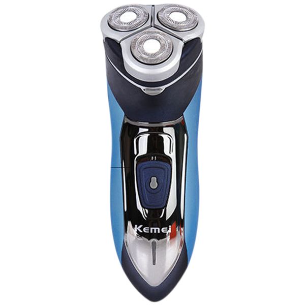 

kemei 7390 electric shaver washable razor for men blade rechargeable razor shaving men face beard care 3d floating hair trimme
