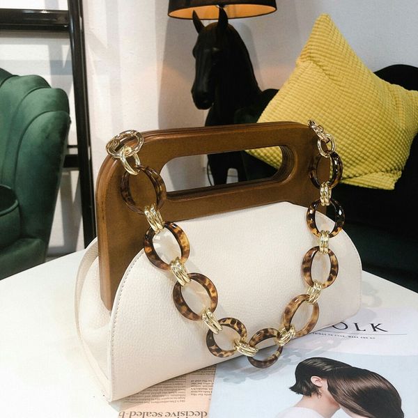 

abdb-women luxury handbag wood handle bag day clutches female vintage crossbody bucket bag crossbody bags pu purse