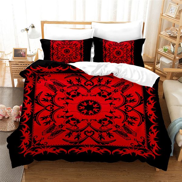 

bohemian 3d printed duvet cover comforter bedding sets king  full twin bed set wedding bed line home textile