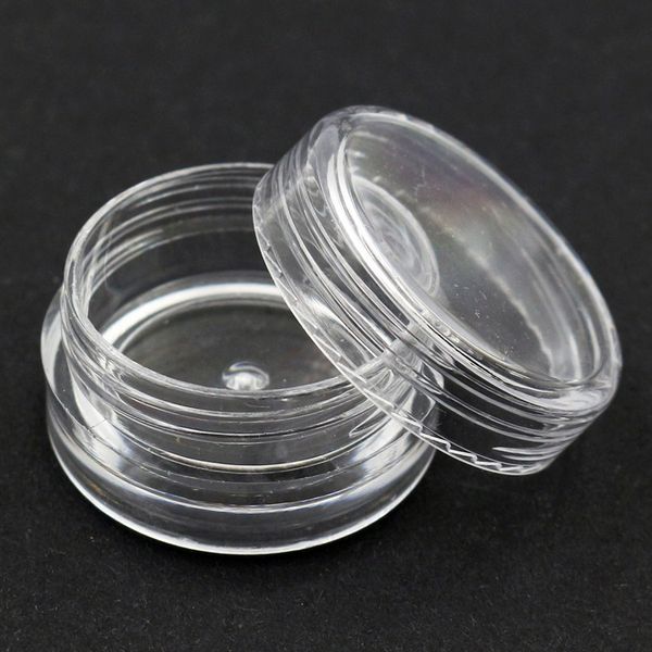 

3g 5g малый empty очистить баночки горшок мини cosmetic empty jar пот состава eyeshadow крем для лица контейнер dhl