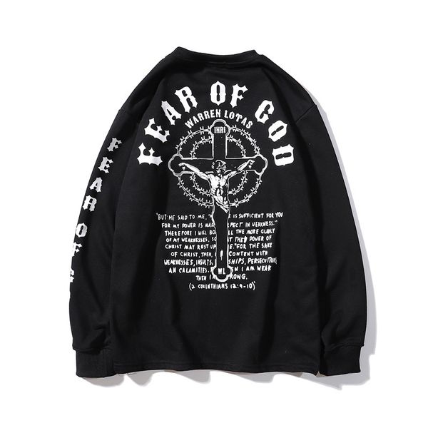 

mens fashion designer street hoodies streetwear hip hop letter print hooded sweatshirt black loose hoodies