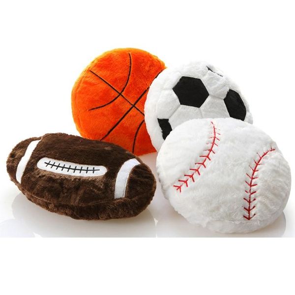 Simulation Basketball Football Baseball Pillow Sofa Cushion Nap