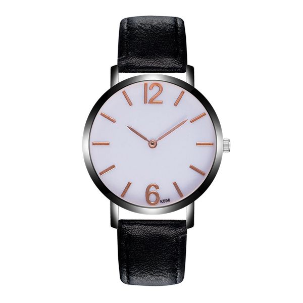 

simple men watch retro design new minimalism series white dial quartz wrist watch montre homme relojes hombre heren horloge saat, Slivery;brown