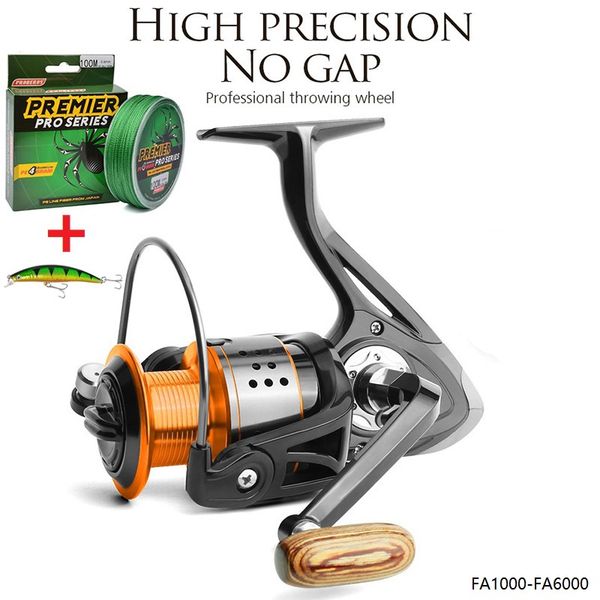 

fishing wheel 13bb+1bearing balls all metal wheel 8kg max drag spinning reel high speed wheel fishing gear