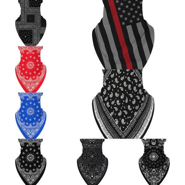

w8kox shipping sport balaclava fishing scarf neck bicycle shield face mask headband bandana headwear ring scarf bicycle gaiter, Black