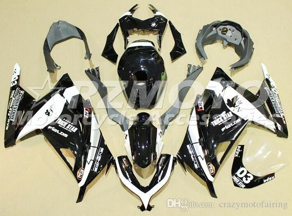 

new style injection abs motorcycle fairings fit for kawasaki ninja 300 ex300 2013-2017 ninja 300 13 14 15 16 17 fairing set custom black