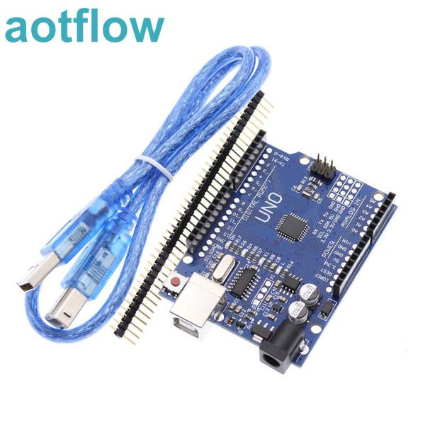 

arduino uno r3 ch340g+mega328p chip 16mhz for arduino uno r3 development board + usb cable