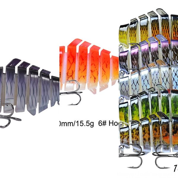 

niqad fishing lead-head hook combination bait set luya bait soft set insect double-tailed pheasant set