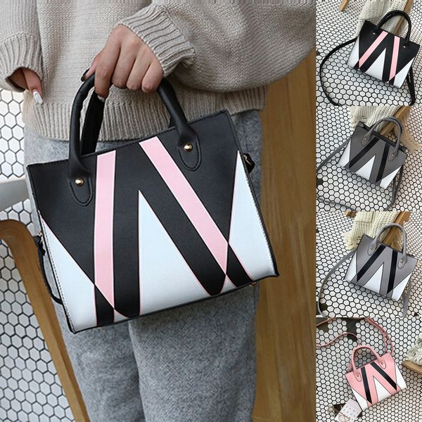 

woman tote casual bags crossbody bag high capacity wild women leather handbag shoulder bag taschen women#35