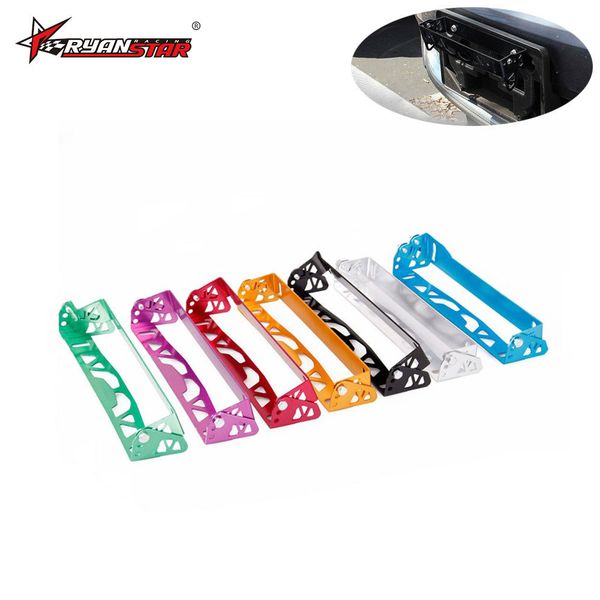 

cross border boutique car modified universal accessories license plate frame decorative pattern license plate frame adjustable-a