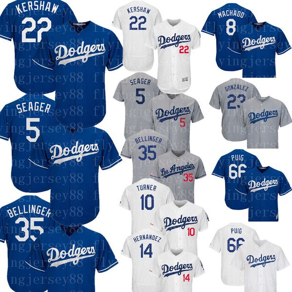 

Dodger clayton ker haw corey eager cody bellinger jer ey lo angele dodger ju tin turner manny machado ya iel puig ba eball jer ey 5 22