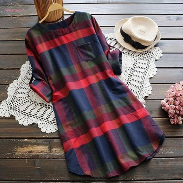 

женщины длинные plaid блуза сыпучие полиэстер повседневная рубашка vintage с длинным рукавом элегантная осень пуловеры streetwear женской од, White