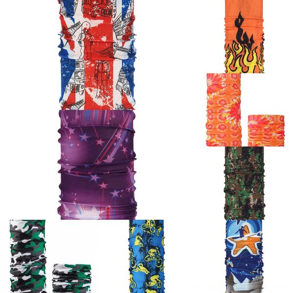 

fztme 2020 outdoor windproof uv ski sport protection hiking fishing mask scarf cycling face neck tube magic scarf, Black