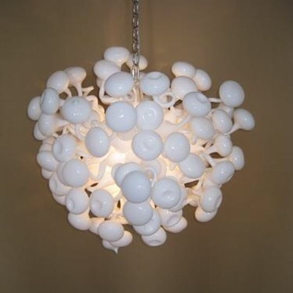 

lamps 110v/120v moroccan lights lamp pure white hanging glass chandelier pendant with led bulbs