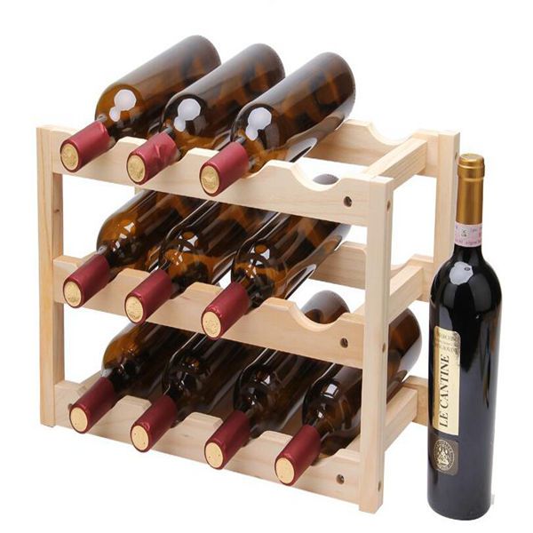 madeira maciça vinho rack criativo rack de vinho casa