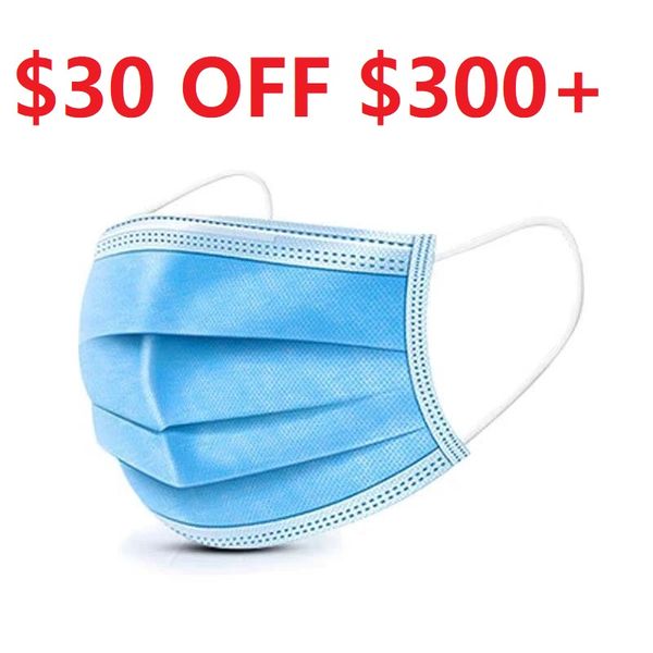 

ship dhl face masks with elastic ear loop 3 ply breathable and comfortable