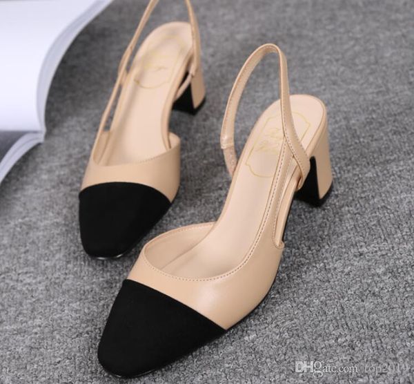 

2017 new arrival trend classic elegant protection soft stitching leather ladies shoes, Black