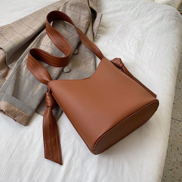 

bag for women's bag originality design bucket women 2019 fashion joker shoulder messenger simple retro handbag