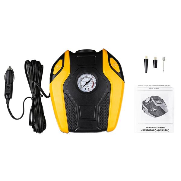 

12v 150psi air compressor pump car truck bicycle tyre inflator portable