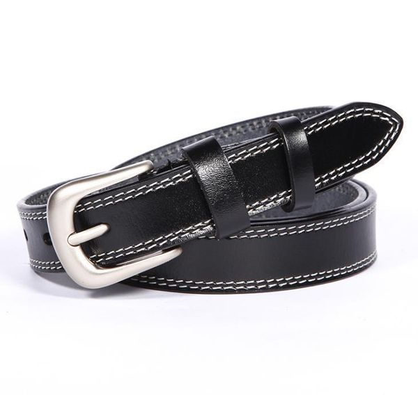 

2018 fashion brand designers luxury genuine leather belt gold silver letter buckle waistband belts for men wholesale ing, Black;brown