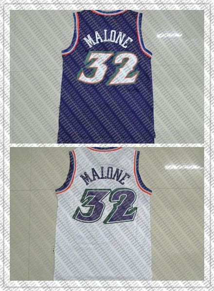 

wholesale karl malone jersey mens size s-xxl basketball jerseys ncaa, Black;blue