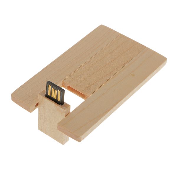 

32gb bamboo wood card usb flash memory stick pen thumb drive disk