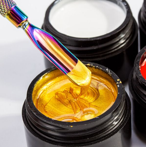 

8ml nail spider gel wire drawing gel point to line painting gel varnish pulling silk spider design lauquer, Red;pink