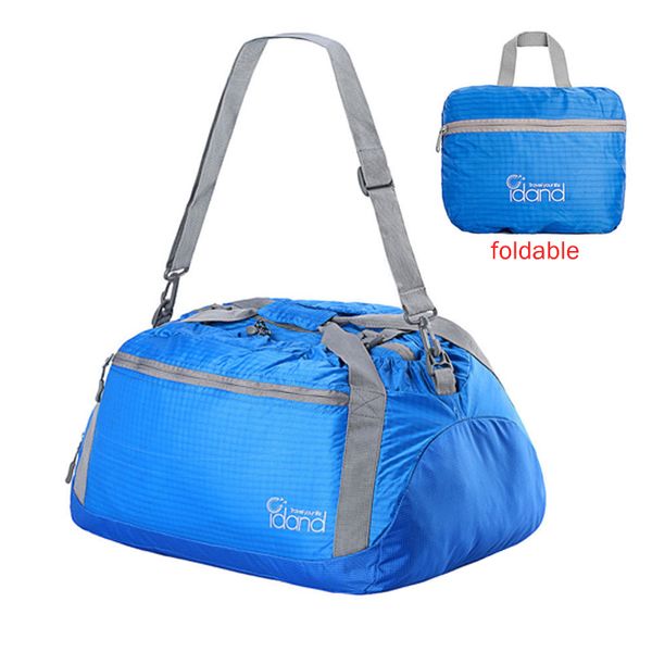 

gym bag foldable nylon fitness bags women men travel duffle training handbag male shoulder luggage blaso sac de sporttas xa840wa