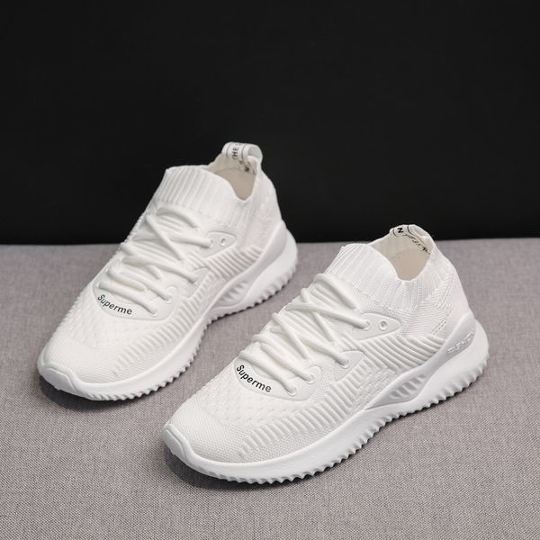 

summer women's shoes woven wa zi xie korean-style casual mesh athletic shoes lightweight breathable trend casual women, Black