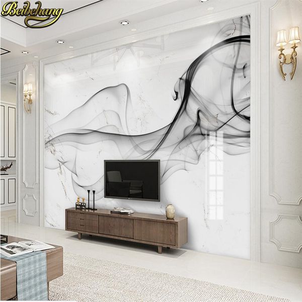 

custom ink smog p wallpaper restaurant clubs ktv bar 3d deco mural wall paper landscape art marble tv background