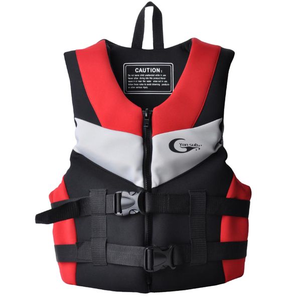 

water sport floating jacket safety vest kids swimwear buoyancy aid for kayak canoe boat swimming fishing ce approved