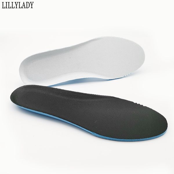 

sport running eva activated carbon insoles deodorization sweat-absorbant shoes sole flat feet support for orthopedic pad, Black