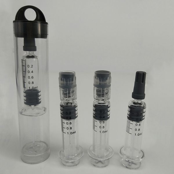 

1 мл Pyrex стеклянный шприц Vaping катушки обмотки джиг инструмент с пластиковой трубкой 92a3 Ac1003 A9 клетки тележки CO2 толстый масляный стеклянный бак