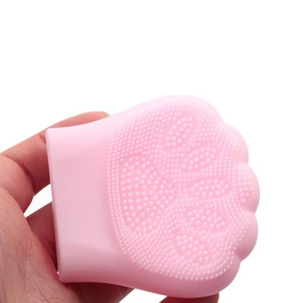 

love facebrush pink cartoon silicone face brush pore cleansing brush cartoon silicone face brush love facebrush mjqxc