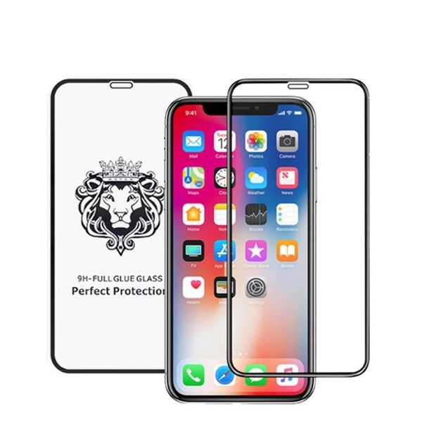 

9d 6d 5d full glue full cover tempered gla creen protector for iphone x x max xr 8 7 6 6 plu for xiaomi 9 e 9x redmi note 7 pro note6