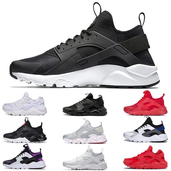 

nike air huarache мода huarache 4.0 1.0 уличная обувь для мужчин и женщин тройной белый черный серый красный мужская huaraches спортивные кр