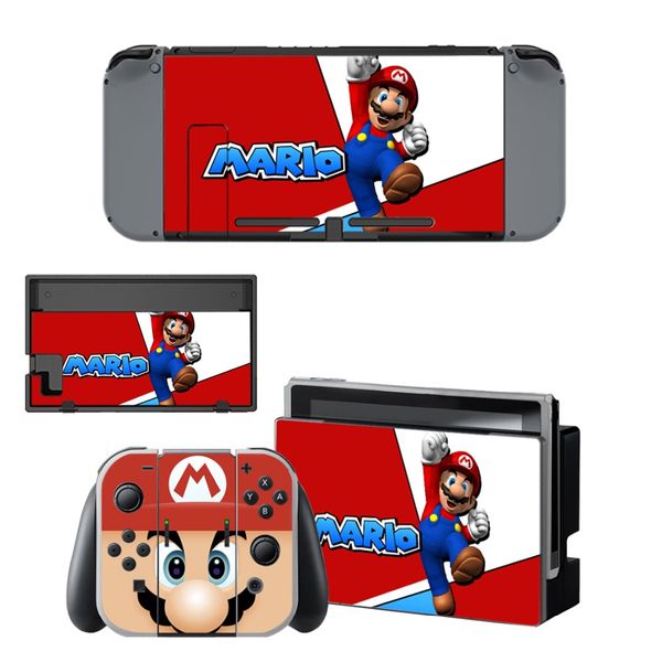 

super mario nintendoswitch skin nintend switch vinilo skin sticker decal for nintendo switch ns console joy-con controller