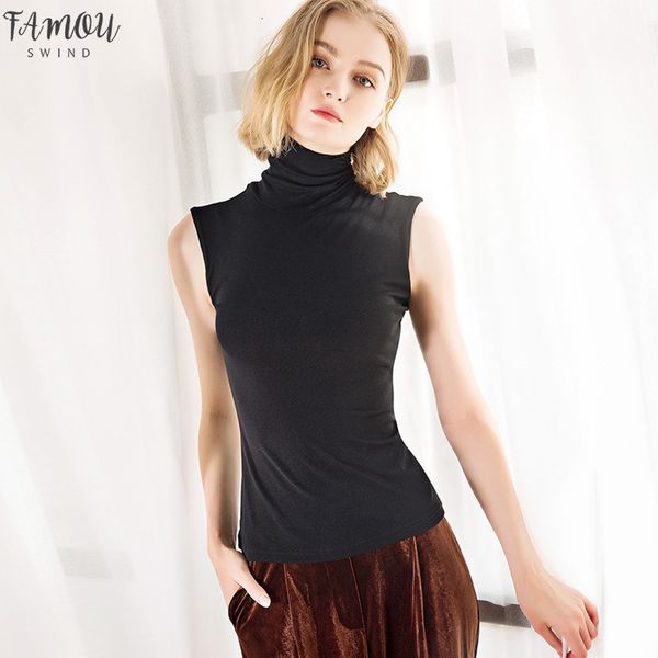 

women sheer sleeveless turtle neck white black tee shirt femme mesh t shirt bodysuit basic tshirt magliette donna 3xl
