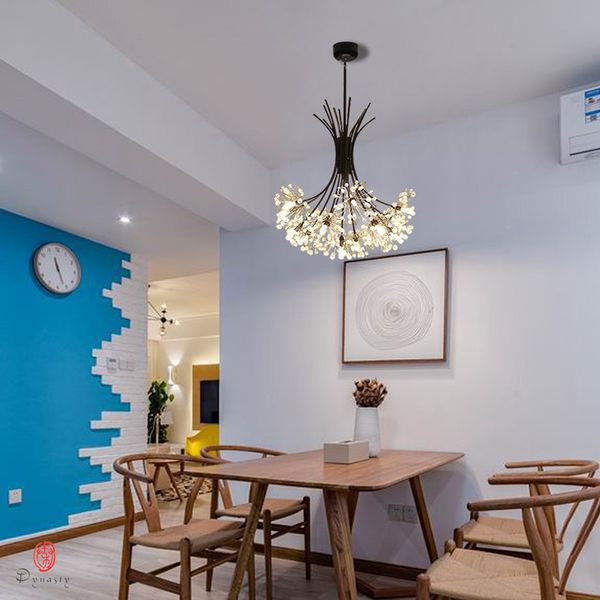 

dandelion series hanging lights art decorative pendant lamp branch& ball shape include led g4 bulbs foyer cafe living room dynasty lights