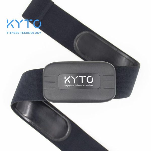 

kyto heart rate monitor chest strap bluetooth 4.0 ant fitness sensor compatible belt wahoo polar garmin connected outdoor band