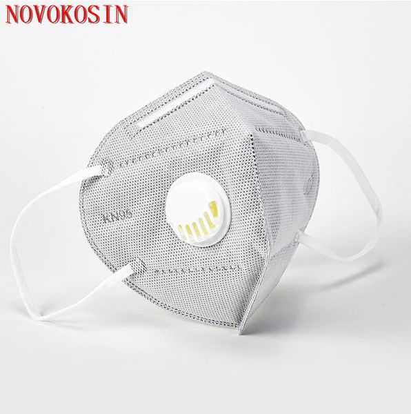 

kn95 маска взрослая вертикальная нетканая воздушная клапанная антипылевая маска pm 2.5 95% респиратор рот лицо визор с клапаном марлевый фил