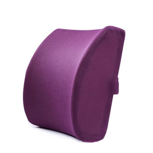 

memory foam seat chair lumbar back support cushion for office home car @ls
