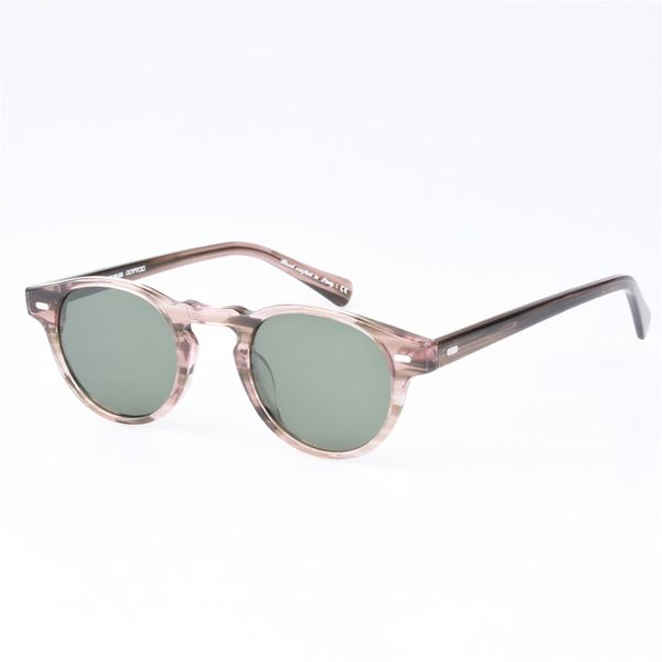 

luxury-vintage round polarized sunglasses women outdoor men sun glasses polarized lenses plastic uv400 eyewear, White;black