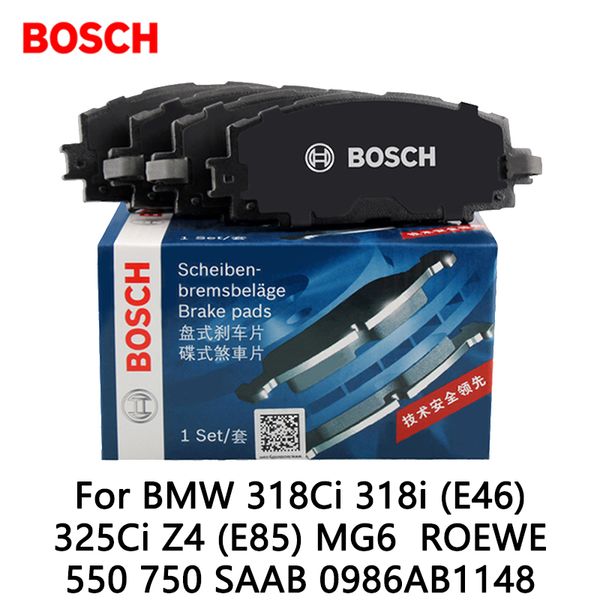 

4pieces/set car brake pads rear for 318ci 318i (e46) 325ci z4 (e85) mg6 roewe 550 750 saab 0986ab1148