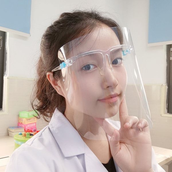 

Transparent Anti Splash Dust-proof Protect Full Face Covering Mask Visor Shield Anti-Fog Safety Isolation Protective Mask